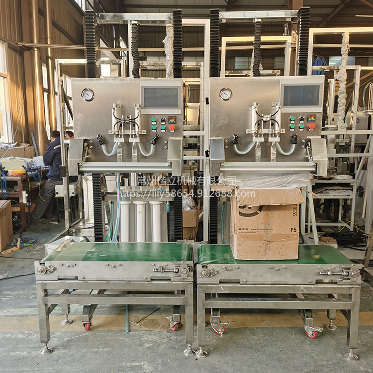 常州楷立机械厂家供应纳米级材料25kg粉末真空封口机小袋包装机