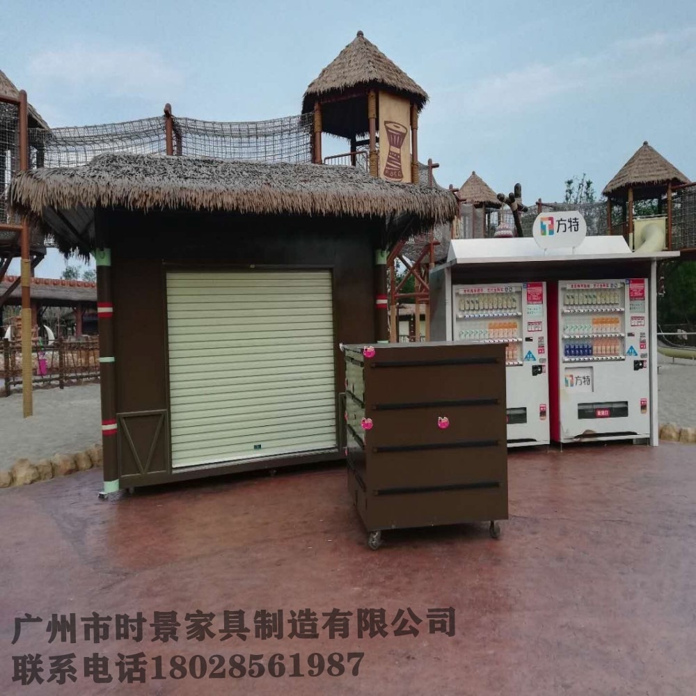 广西售货亭款式定做 售货亭尺寸可定制 时景SG厂家支持来图设计移动餐车