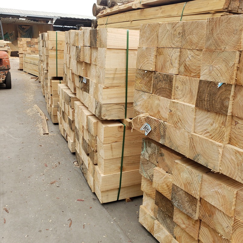 新西兰松木木方 松小木条定制加工所需道木邦皓木材厂供应