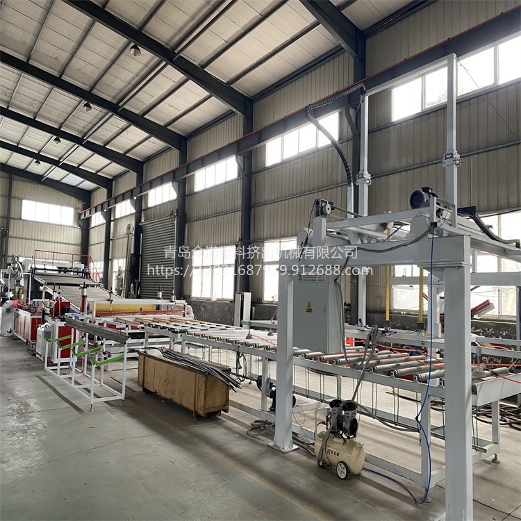 聚乳 生产PVC木塑型材生产机械 扣板挤出生产线 众诺