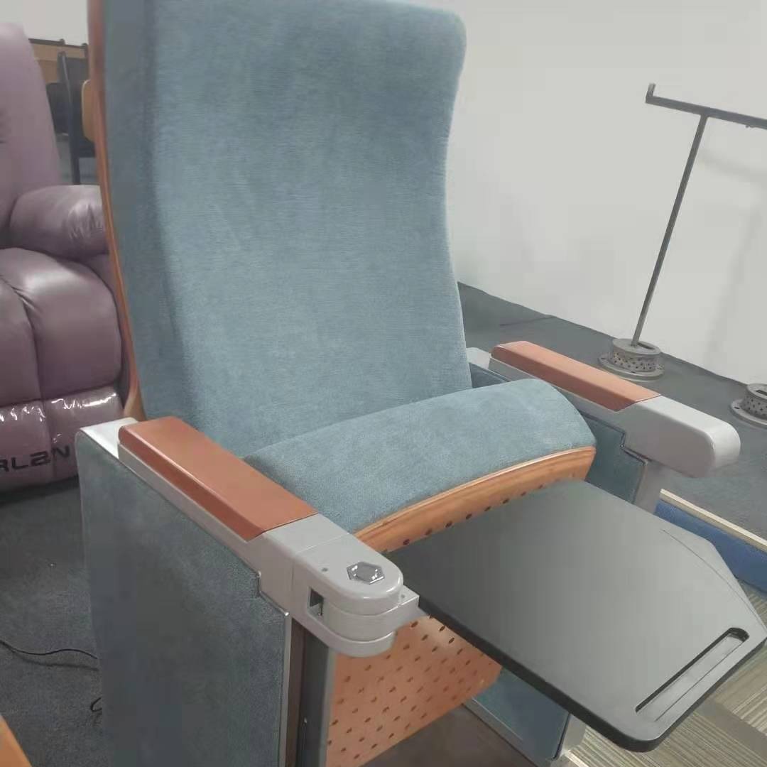 佛山座椅厂家批发、礼堂椅、课桌椅、会议室椅、排椅等产品JY-6330绒布座椅
