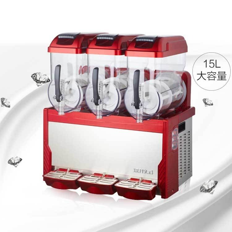 科凯雪融机XRJ15X3 科凯三缸雪融机 饮料机冷饮机 商用搅拌型果汁机 三缸雪泥机沙冰机
