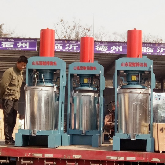 渭滨核桃小型榨油机价格 汉滨大型榨油机械设备 新型榨油机出油率高图片
