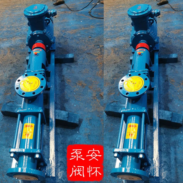 单螺杆泵生产厂家 污泥单螺杆泵G30-1单螺杆泵报价图片