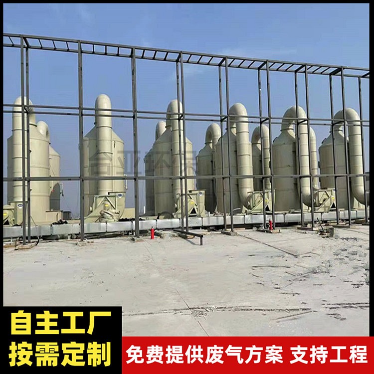 台亚环保 南京喷淋塔 喷淋塔尺寸  废气处理环保有限公司