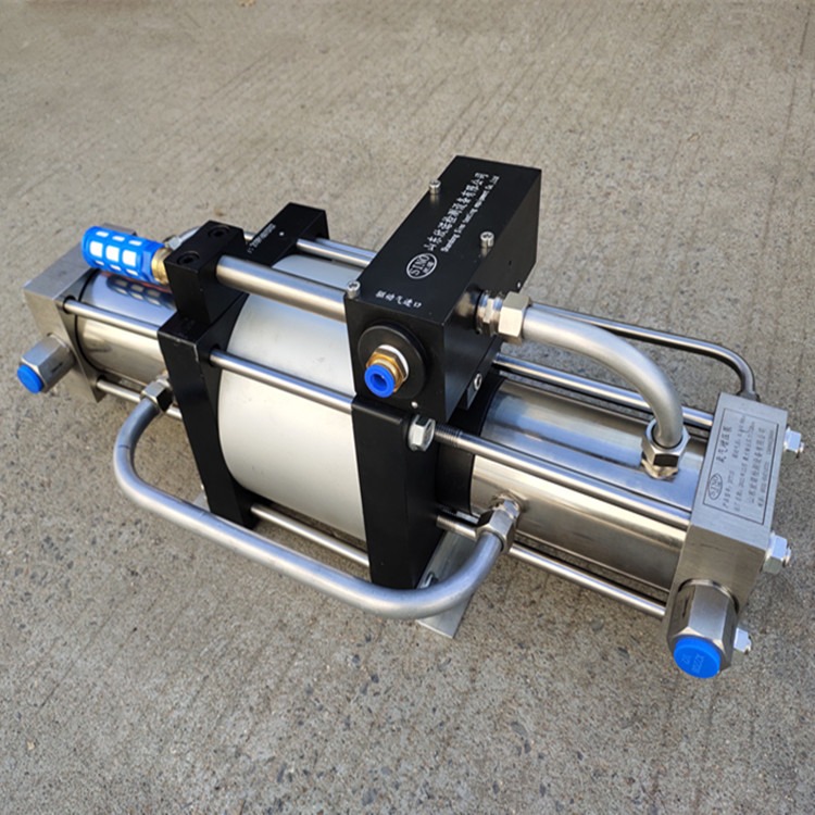 厂家常年销售气动增压机 气体压力测试泵 增压快流量大 气体增压阀图片