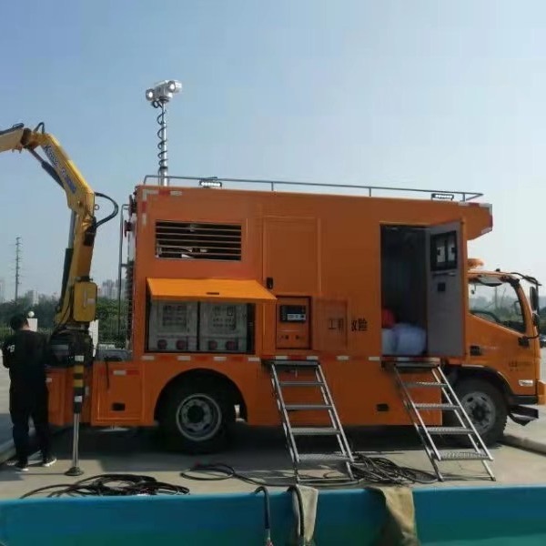 汉能 3000方 防汛泵车 车载移动电源 大流量寿命长