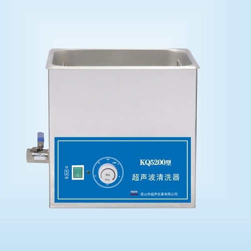 昆山舒美KQ5200超声波清洗器 台式旋钮系列图片
