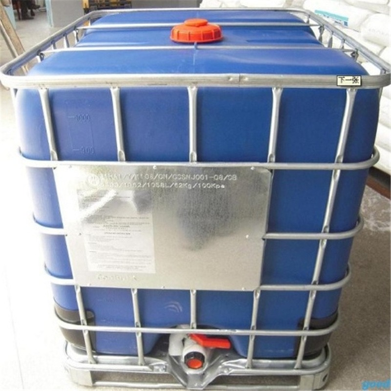 蓝色吨桶 卡谱尔1000升水容量化工桶 耐酸碱腐蚀集装桶 加金属框架加固