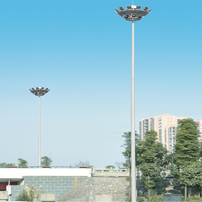 室外照明高杆灯 足球场高杆灯15米 升降高杆灯可定制