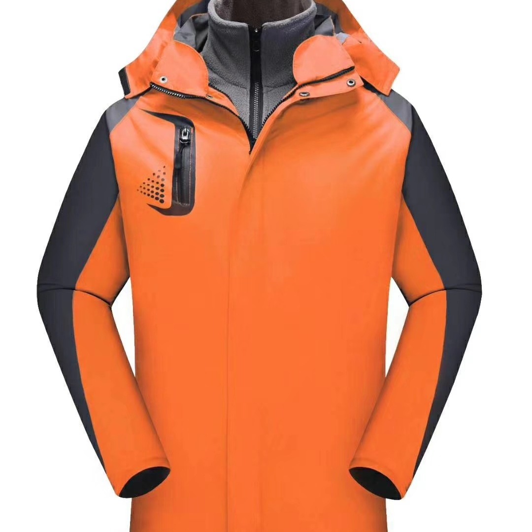 雅戈丹盾户外冲锋衣男女外套定制印LOGO滑雪服防水防风西藏旅游