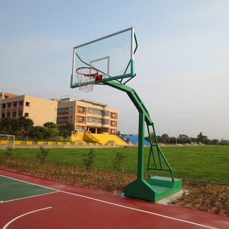 移动式 学校比赛小区专用篮球架 设施升降款  劲威