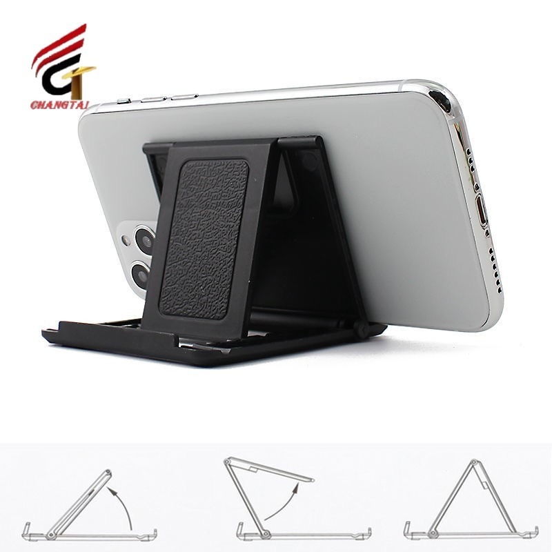 桌面铝合金pad平板直播手机支架 多功能折叠床头懒人手机支架 昌泰制作
