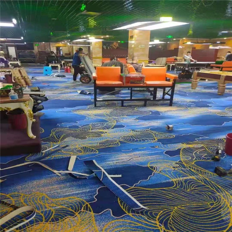 源头厂家批发地毯大面积满铺宾馆客房台球厅KTV商用工程毯割绒圈绒酒店走廊地毯