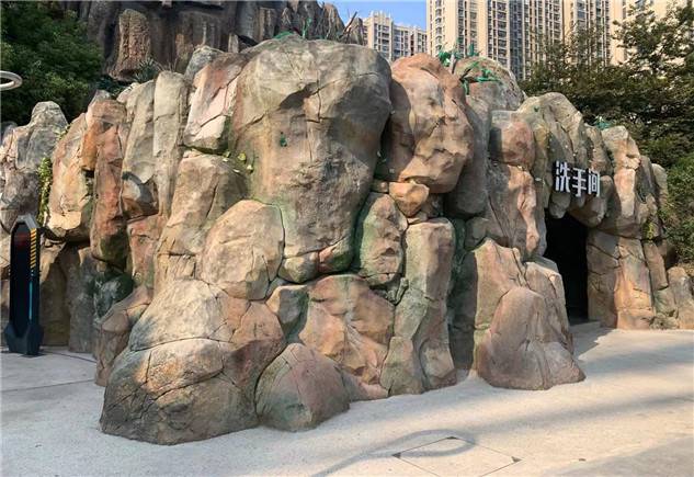 常年供应科丰佳华/KEFOO游乐园用高质量水泥塑石假山定制SJ-520