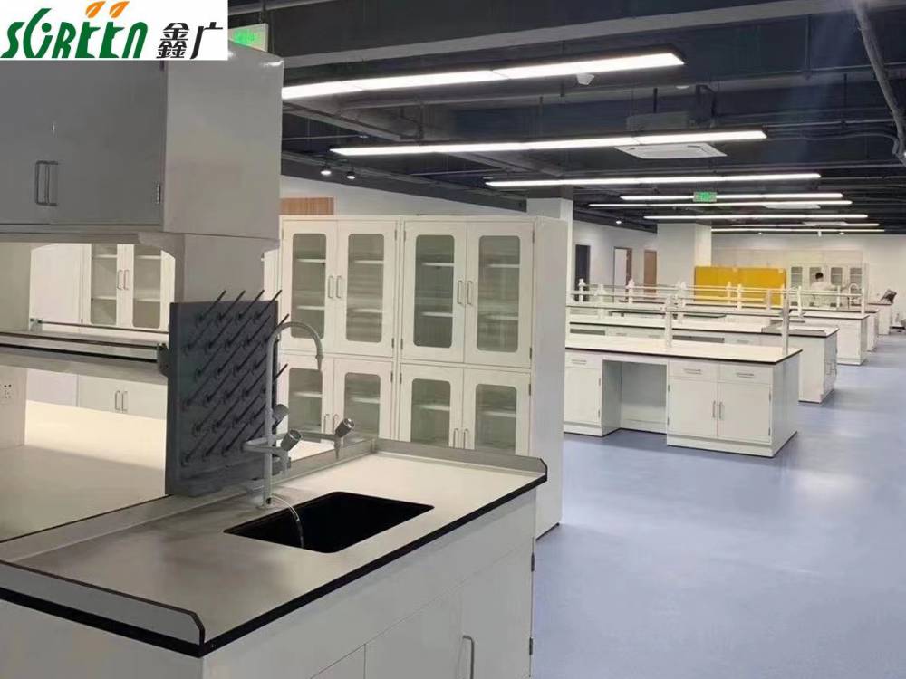 鑫广实验室建设化验室规划设计理化实验台全钢边台