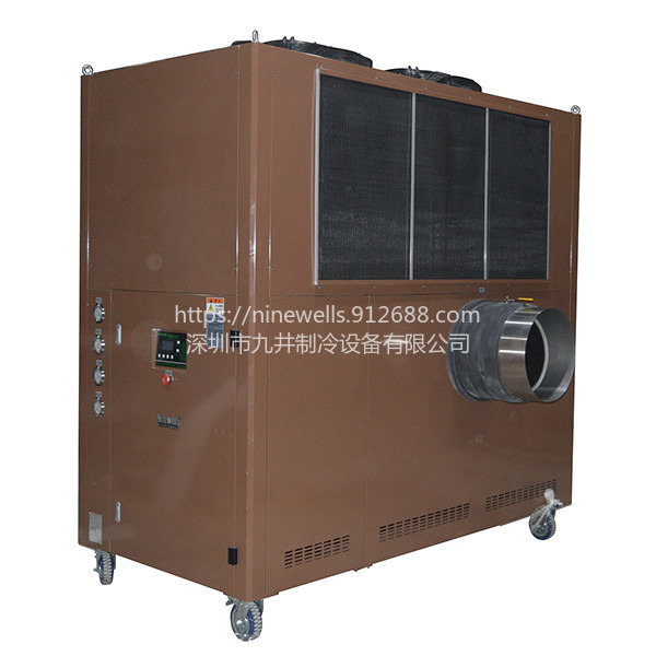 Ninewells品牌铜矿地下矿井采矿区域降温专用移动式风冷冻机组