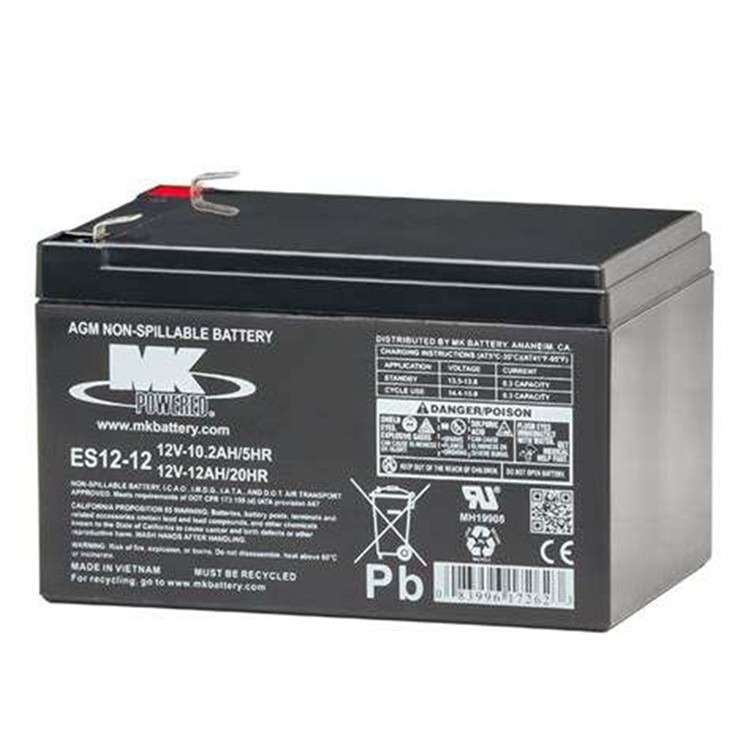 美国MK蓄电池ES5-12 12V5AH直流屏 UPS电源配套