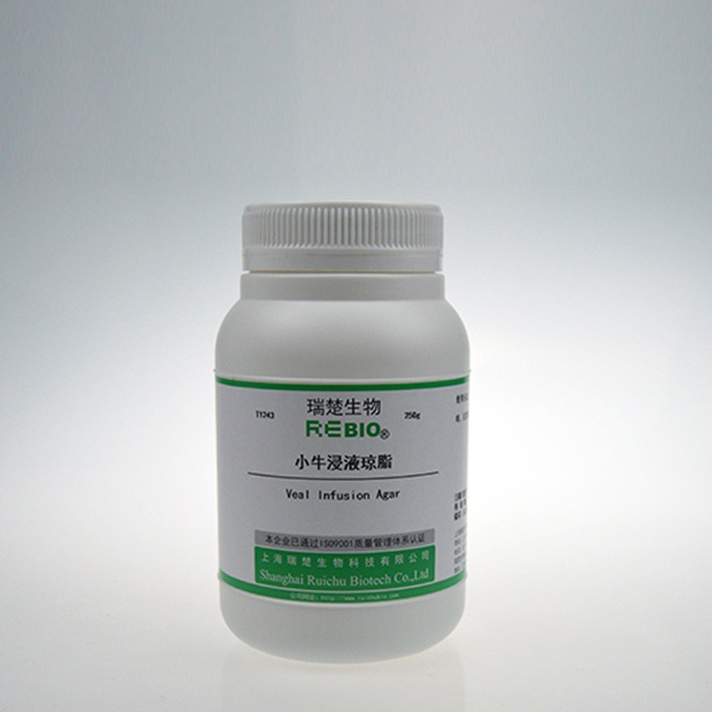 瑞楚生物 	小牛浸液琼脂 用于苛养菌的培养	250g/瓶 T1243 包邮