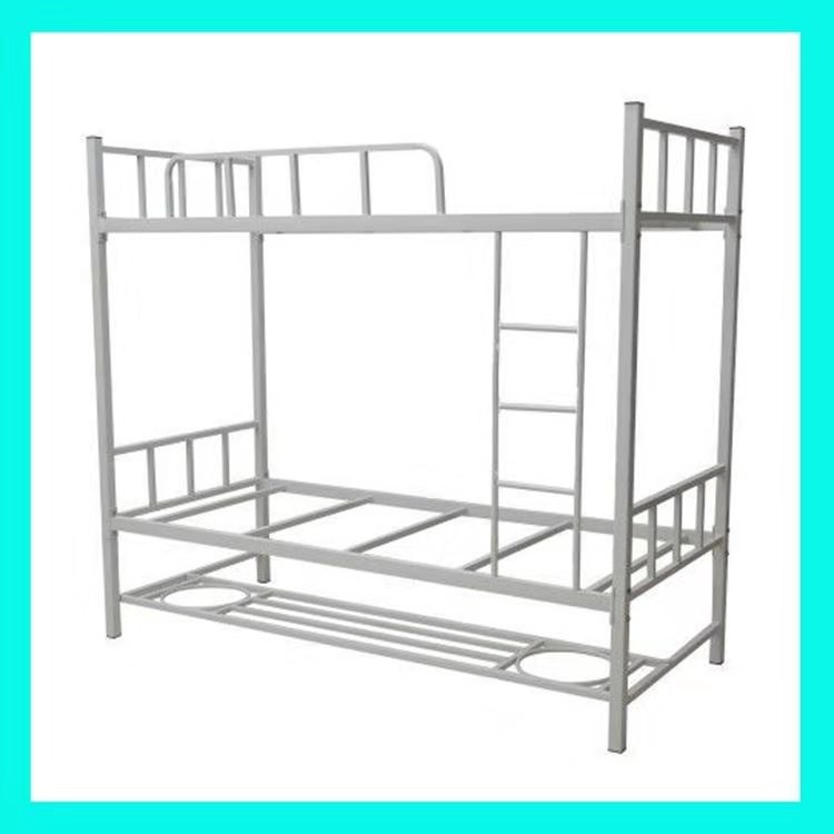 铁架床 高架床 上下铺铁床  学校架子床公寓床制式床钢木床