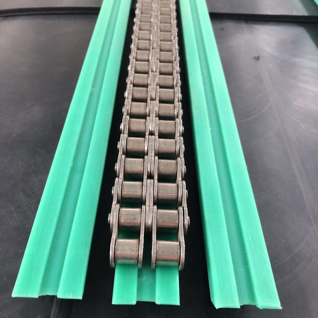 科睿厂家定做同步皮带托轨UPE托板托条链条导轨聚乙烯耐磨导向件