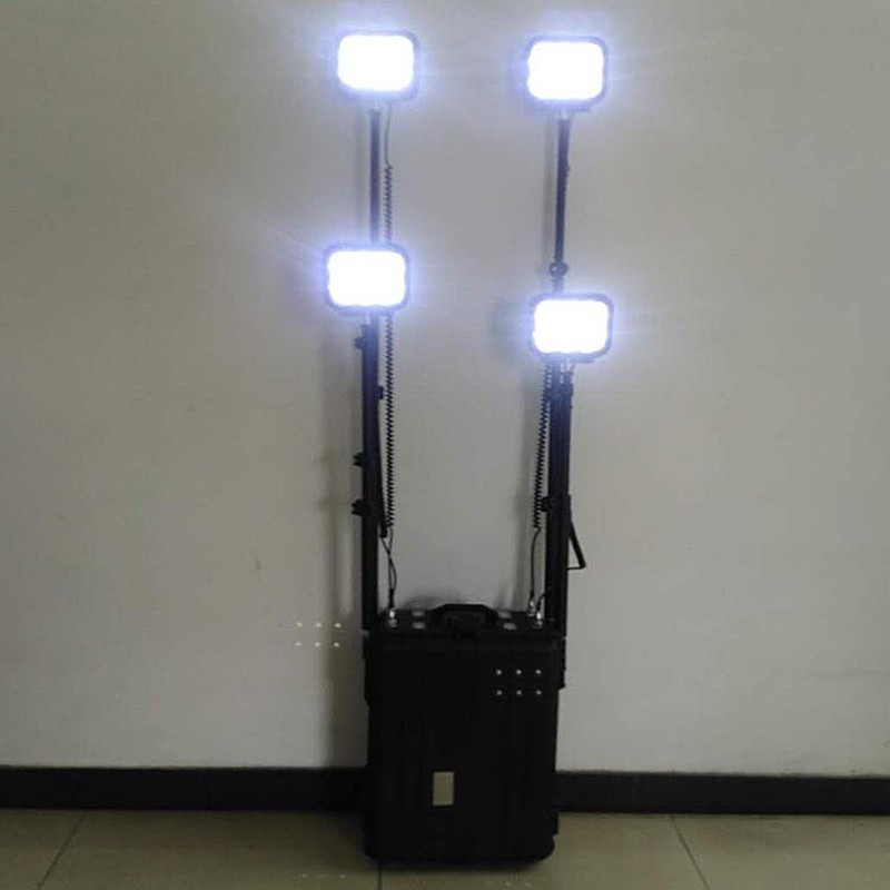 行李箱式工作灯 LED2*40W 便携式移动照明系统 应急升降照明灯FG8805图片