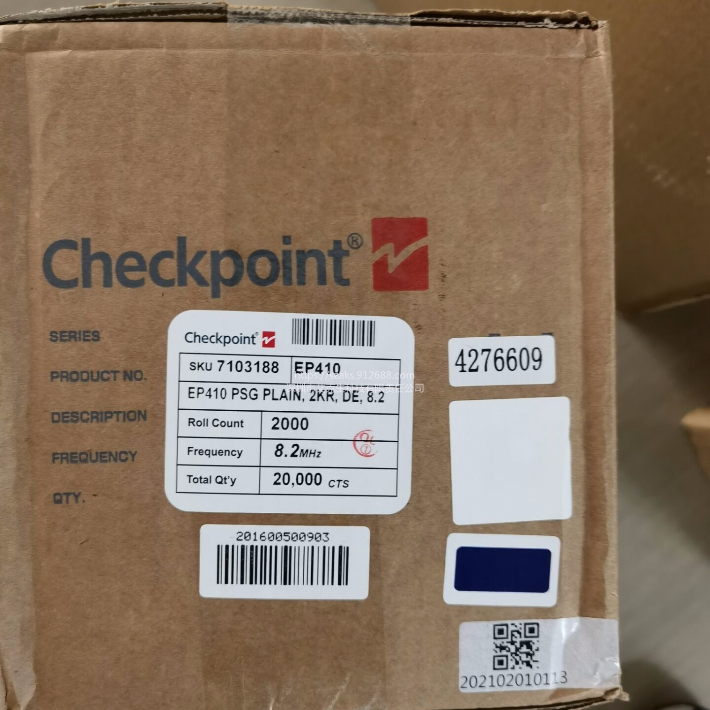 checkpoint 410 EP防盗标签美国保点防盗标签进口防盗标签44cm防盗标签