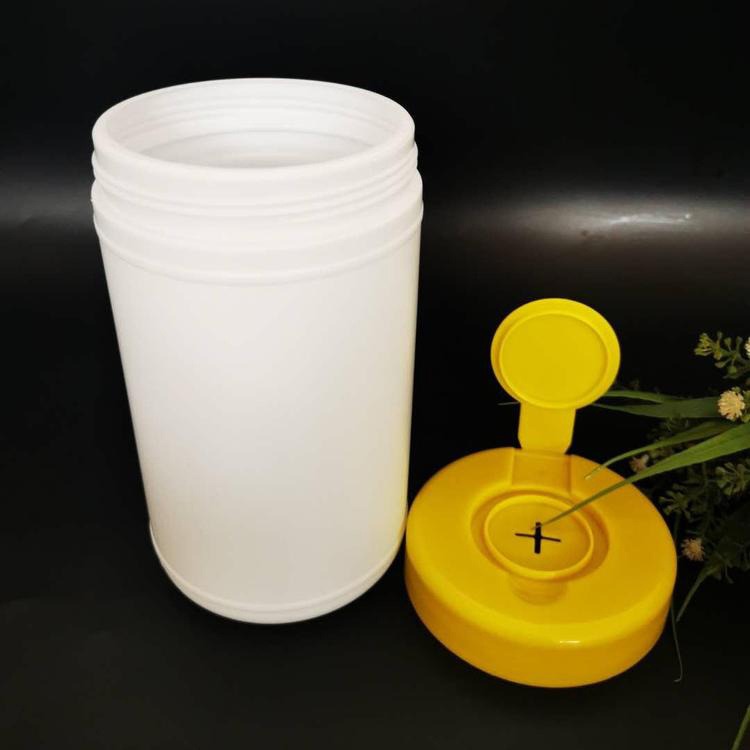 沧盛塑业 PET塑料桶 80片塑料湿巾罐 塑料绿色湿巾桶