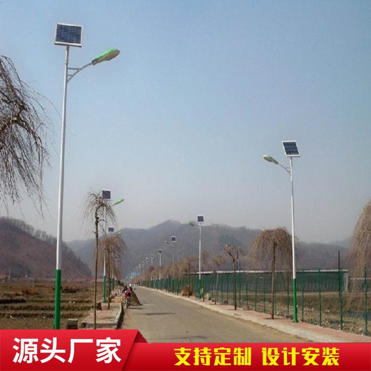 尚博新款太阳能路灯 户外LED100W小区道路工程大功率6米路灯图片