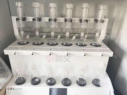氰化物自动蒸馏实验室蒸馏装置仪器 水蒸气蒸馏法装置 土壤氰化物和总氰化物的测定