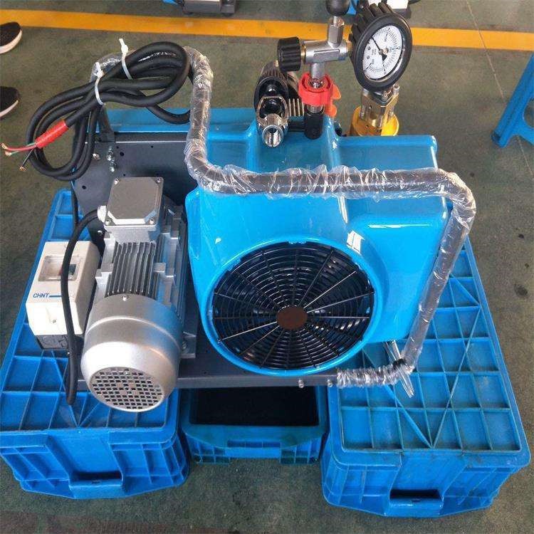 陕西 30MPA正压式空气充填泵风泵厂家 空气呼吸器充气机样式齐全图片