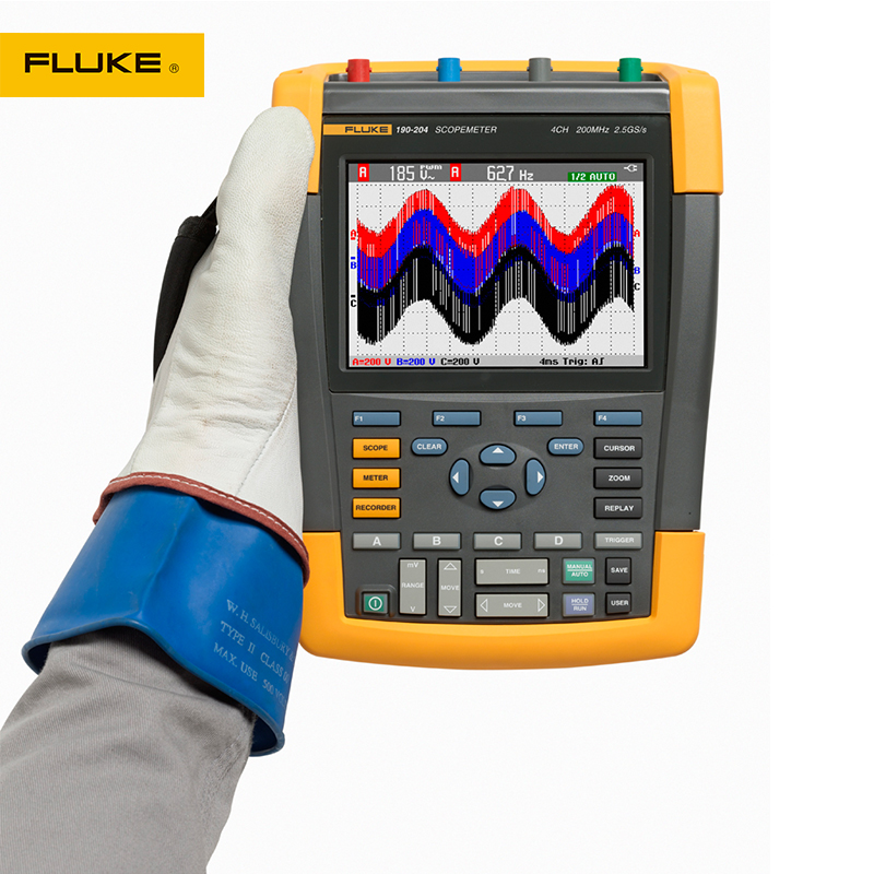 Fluke190-062/190-102示波器福禄克MDA510/550电机分析仪供应