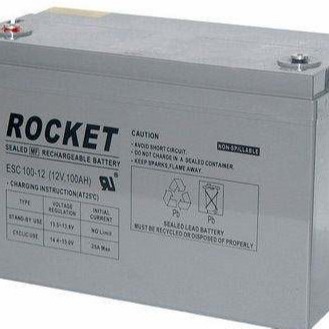 韩国ROCEKT火箭蓄电池ES100-12程控交换机12V100AH通讯直流屏