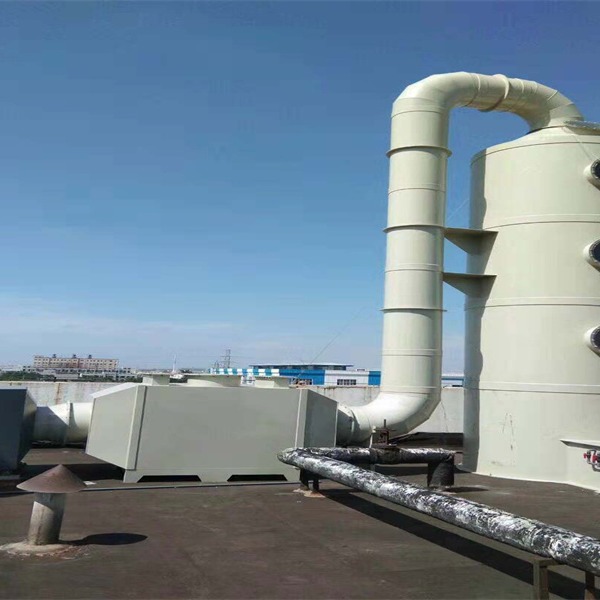 工业废气净化不锈钢抗高温喷淋塔吸收塔 结构紧凑  来图定制