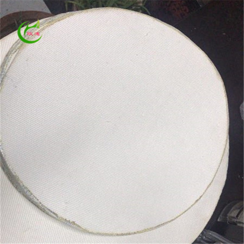 欧迪供应水泥厂用斜槽透气布 DN850圆形透气板 6mm8mm涤纶布 高密度透气层
