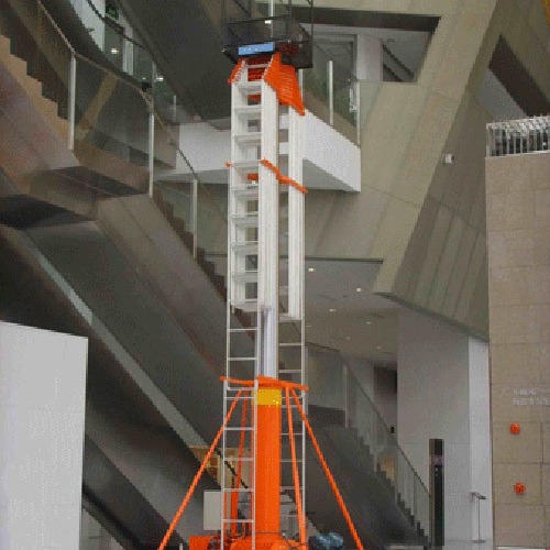 常规高空作业平台 生产移动升降梯 移动套缸式平台 6米辅助行走平台西安厂家