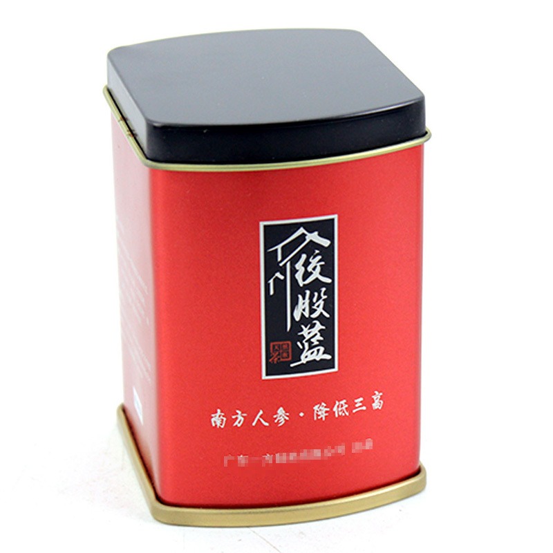 马口铁茶叶罐生产厂家 异形马可铁罐 绞股蓝茶叶铁盒制作  麦氏罐业 礼品铁盒工厂
