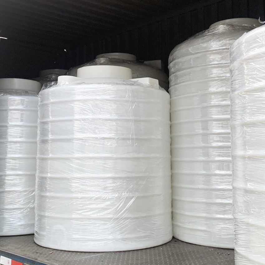3方塑料化工水箱浙东容器3吨加厚PE搅拌桶 搅拌装置配套 消防蓄水