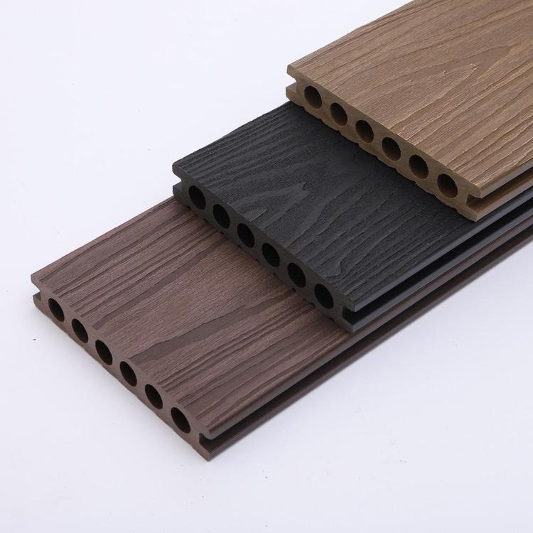 江浙沪 塑木地板供应 美观安全 承载力强 户外塑木围栏地板价格