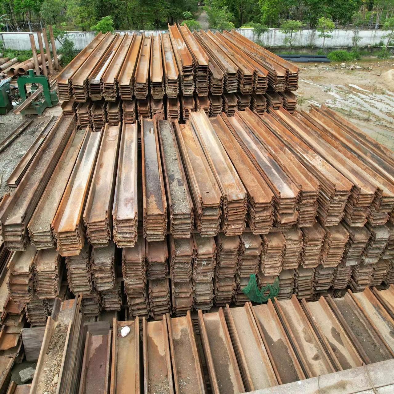 河北津西钢板桩施工 钢板桩租赁 钢板桩销售 钢板桩回收 铺路
