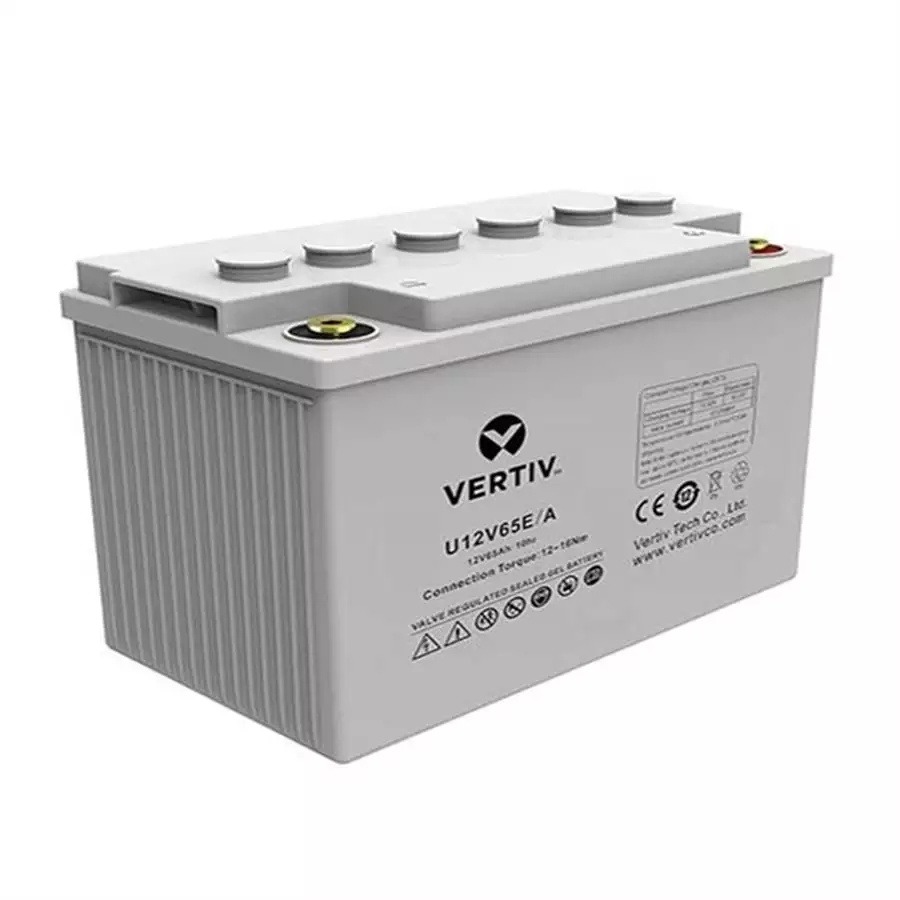 维谛蓄电池U12V360P/B铅酸免维护12v100AH EPS UPS电源直流屏配电柜配套