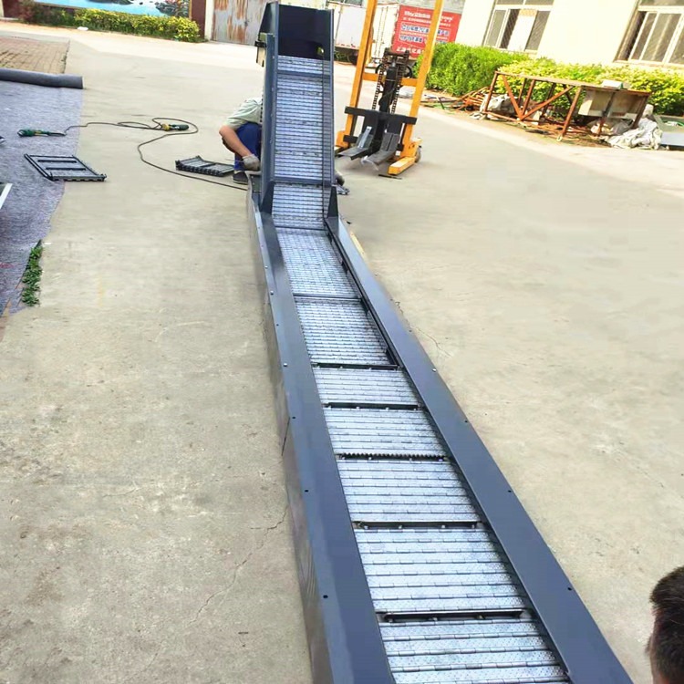 GTX800星火轧辊车床排屑机 鑫姆迪克定做星火机床自动排屑器图片