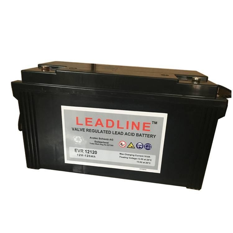 瑞士LEADLINE蓄电池SR12120免维护蓄电池12V120AH直流屏 UPS电源