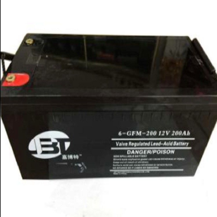 JBT嘉博特蓄电池6-GFM-200 12V200AH直流屏/UPS/EPS不间断电源
