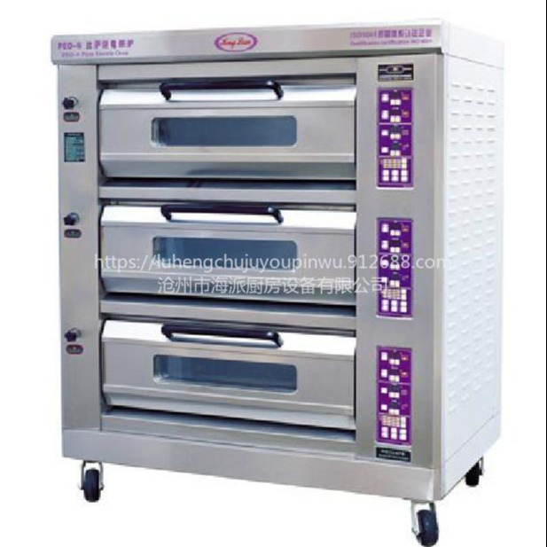 恒联烤箱PEO-6A 恒联三层六盘电烤箱 商用三层电烘炉 恒联比萨烤箱 烤面包炉