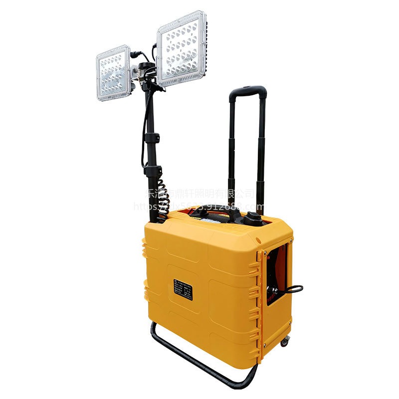 HLZD501多功能升降工作灯LED防汛抢修应急照明装置移动搜救灯带发机图片