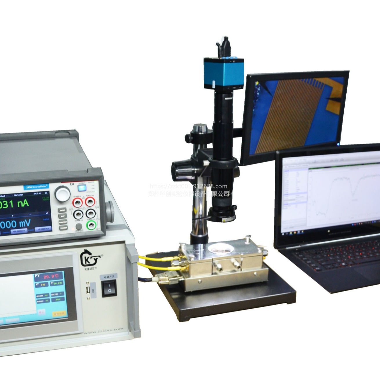 1000度高温显微镜热台 高温探针台  功能材料及元器件的研发 微电子技术与工艺研究