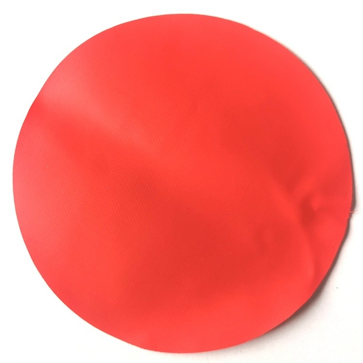 防护服PVC防水料科宝达0.6mm红色二级防护用复合PVC防化服用图片