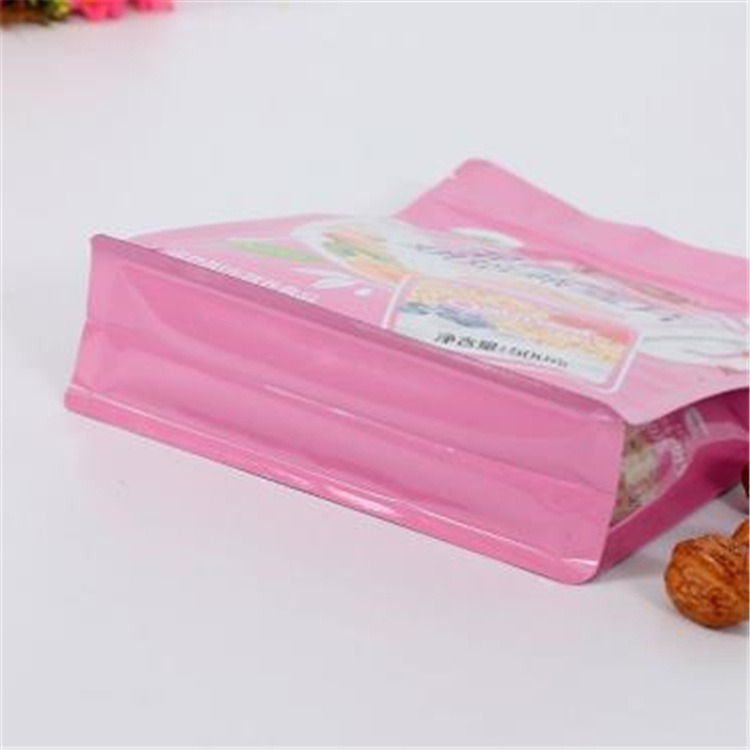 燕麦片包装袋 水果麦片包装袋 自立拉链袋 八边封包装袋 旭彩印刷定制图片