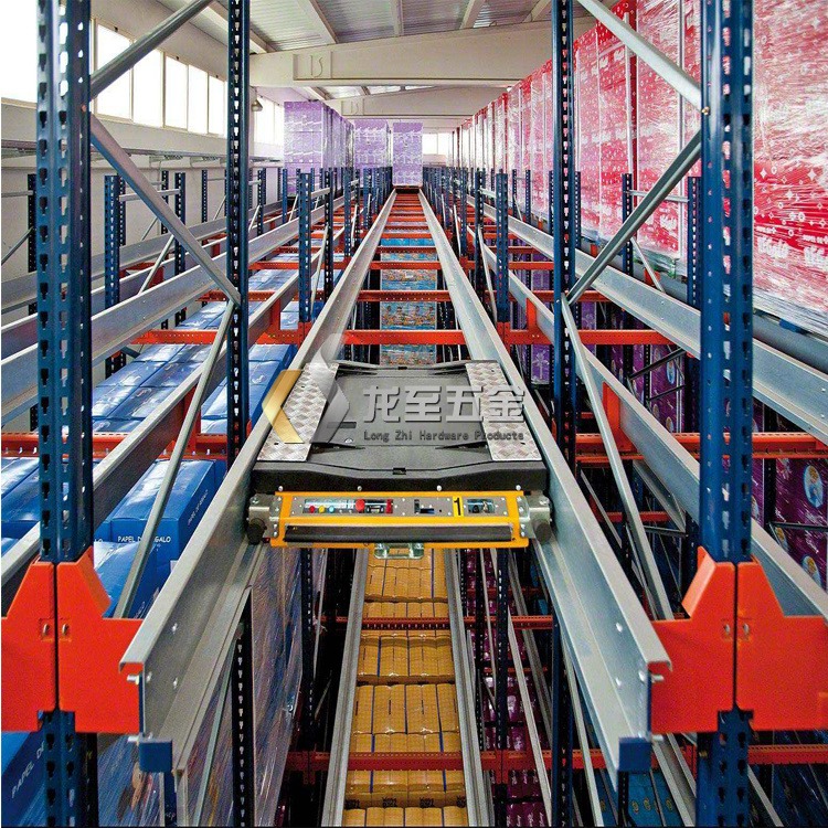 惠州龙至生产智能仓储货架冷库穿梭式托盘货架专业团队设计与安装